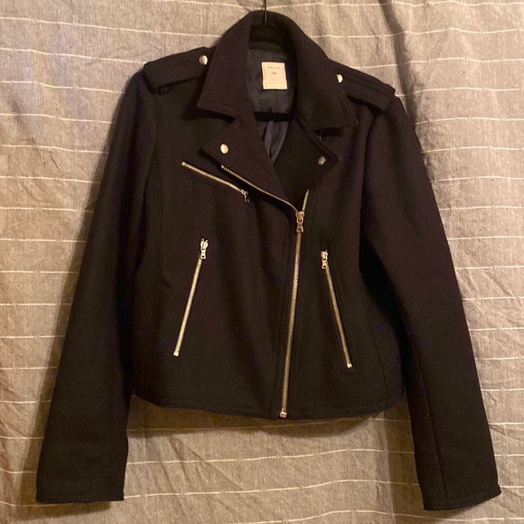 GAP Jackets & Blazers - GAP wool blend moto jacket